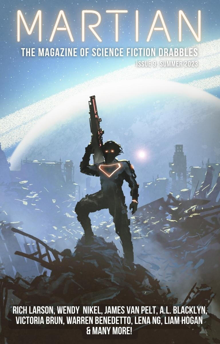 Cover for Martian Magazine, Summer 2023